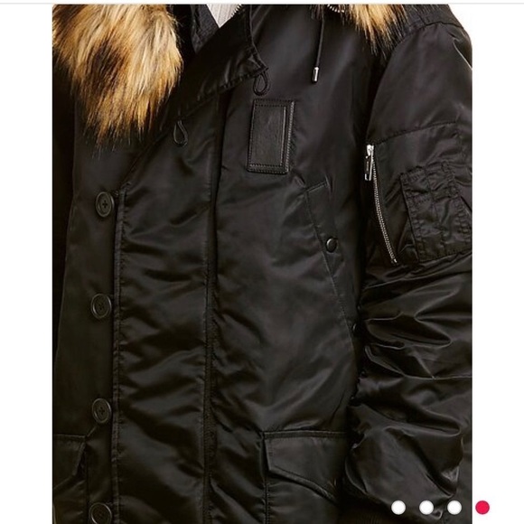 🆕 NWT The Kooples Mix Poly Puffy 🆕 - Picture 3 of 15